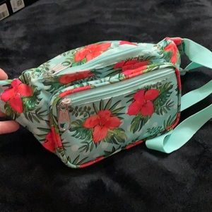 Floral Fanny pack/cross body bag